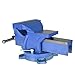 6-Inch Heavy Duty Bench Vises Tool with Swivel Base, Metal Milling with Locking 360-Degree Swivel Anvil