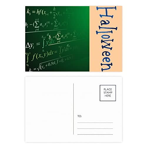 Cartes postales pour Halloween Calculus lot 20 cartes thématiques correspondance