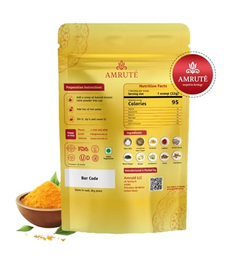 Bebida instantánea de té chai con cúrcuma 10 unidades miniatura 3