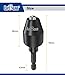 LABEAR- Drill Chuck Keyless Mini 3-Jaw Adapter with Quick-change 1/4