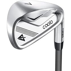 COOLO Graphite Shaft Golf Iron, Easy Launch & Distance, Right & Left