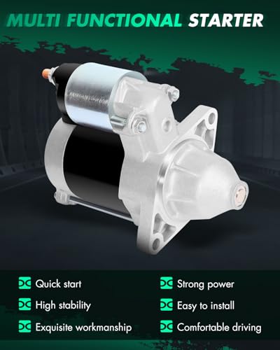 Image of SCITOO Starters New Compatible for Cub Cadet Tractors - Garden 2086 1996 1997 for John Deere Tractors - Farm 425 Tractors - Lawn 425 /445 93-On for Kawasaki Small Engines Various Models 18012N