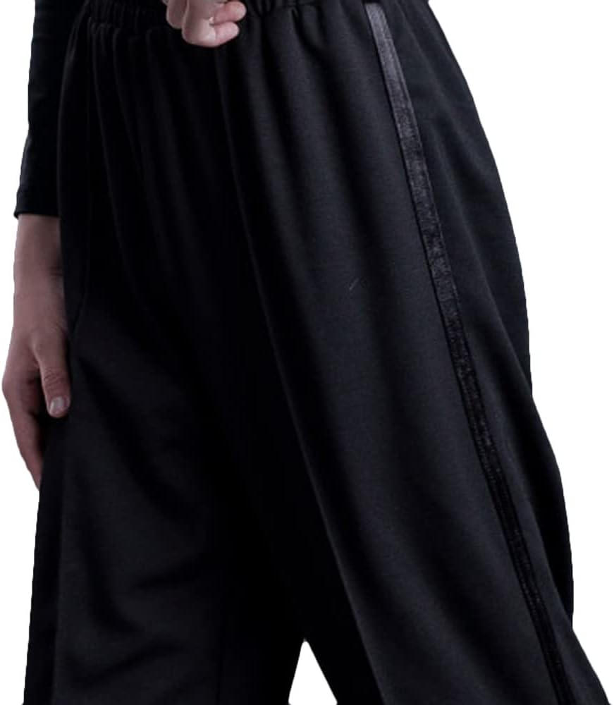 Boys Smooth Dance Pants Latin Jazz Salsa Elastic Waist Loose Ballroom Competition Trousers - Image 4