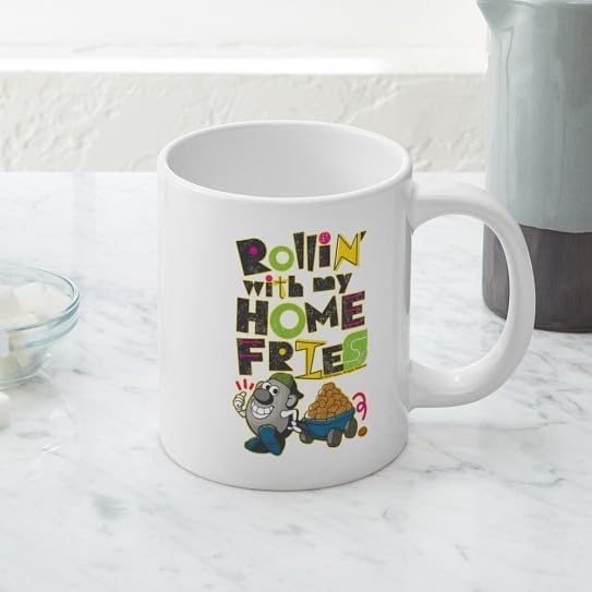 CafePress Mr. Potato Head Rollin Home 20 Oz Ceramic Mega Mug 20 oz Ceramic Coffee Mega Mug