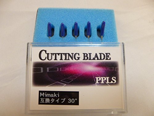 546 PPLS Mimakiタイプ カッティングブレード 互換品 30° 超硬刃 5本セット