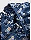 NAME IT Baby-Jungen Nbmmax Jacket AOP Kurzjacke, Blau, 80