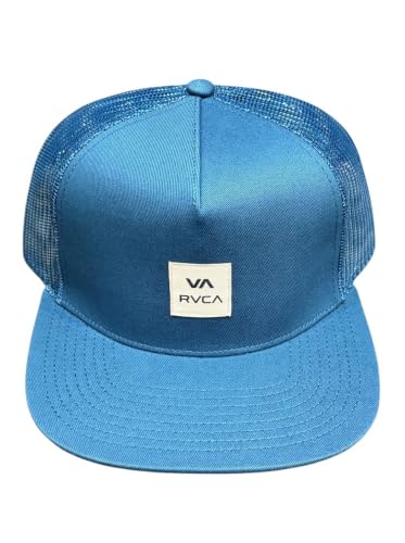 Image of RVCA Men's Trucker Hat, Adjustable Snapback Cap for Streetwear & Skating, Lightweight Breathable All-Day Comfort