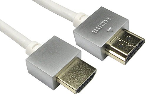 Cable HDMI 4K ultra delgado Pro Signal blanco de 5m para conectar Smart TV y consolas de juego