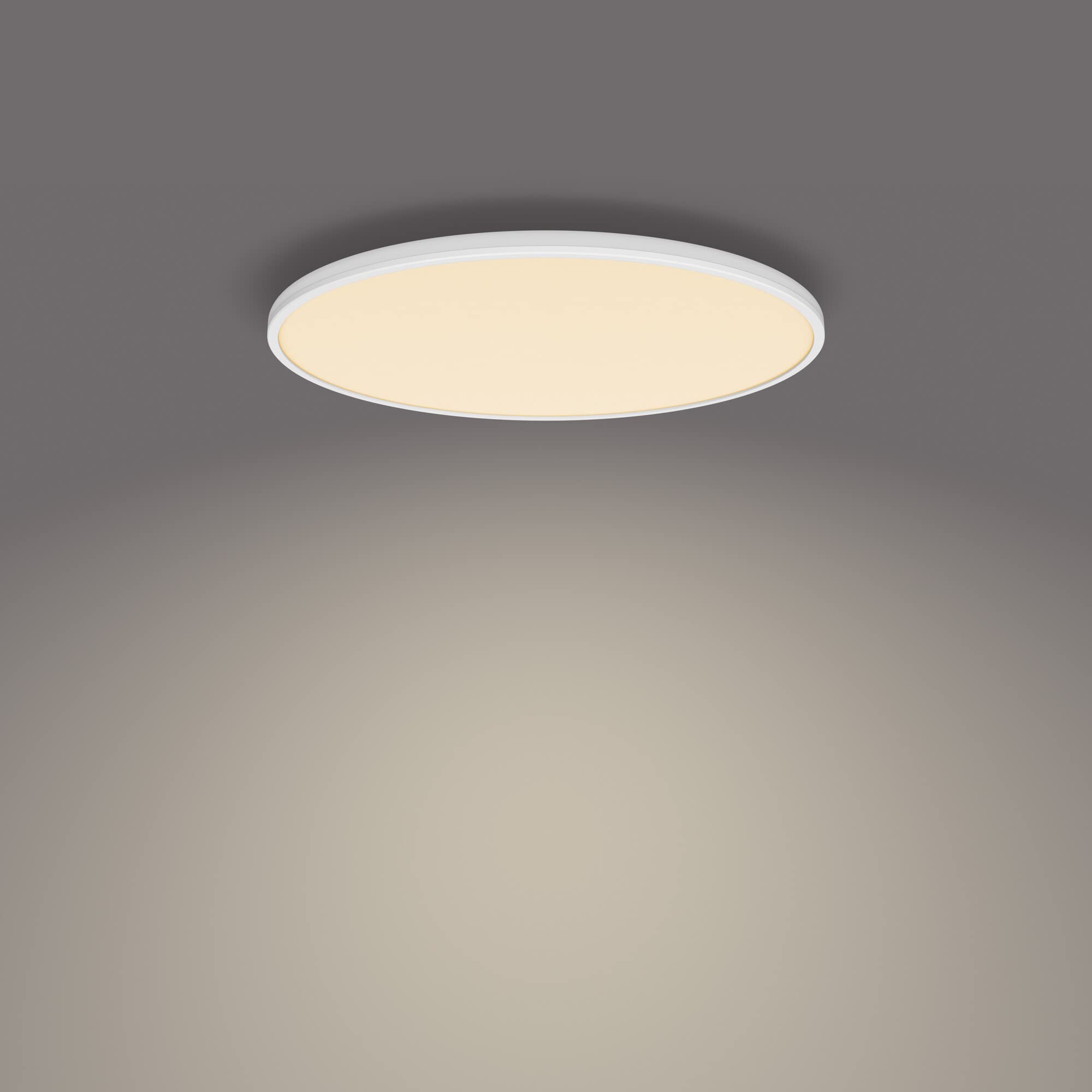 PHILIPS - Plafón Lámpara LED de techo Ozziet Negro 36W 2700K Luz Blanca cálida regulable con 3 ajustes de ambiente