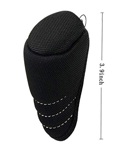 Zyhw Zipper Closure Gear Shift Knob Cover For Dodge Ford Auto Car Truck Black #TOP1