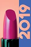  2019: Pink Lipstick Colorful Organizer Diary daily weekly and monthly calendar planner for Beauty Salon