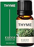 Difuso o tópico: agregue unas gotas de aceite de tomillo natural para el cuidado de la piel, a los difusores y baños para un impulso mental y una atmósfera relajante.