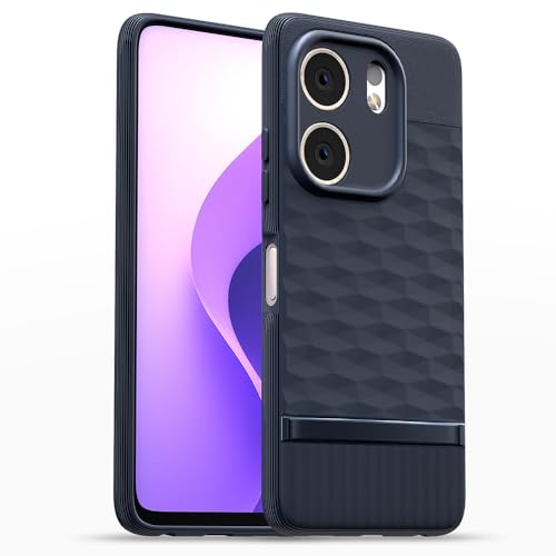 Image of Shockproof Case for Oppo A5x 4G / A5x 5G | Full Camera Protection | TPU Flexible Back Cover for Oppo A5x 4G / A5x 5G (Steel Blue)