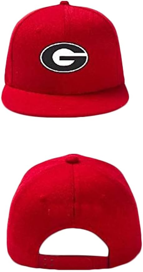 Georgia Classic Hats - Fitted Caps Snapback and Dad Hats Available (Snapback) Red