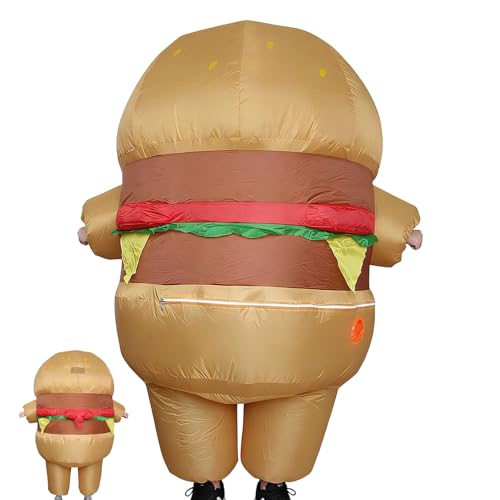Déguisement Gonflable Burger Amusant pour vos Carnavals et Fêtes