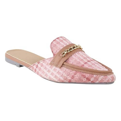 Image of SilverArrow Womens Bunzu Mules | Casul Shoes | Flat Mules Sandals Open Back | Suitable for Casual Outfit