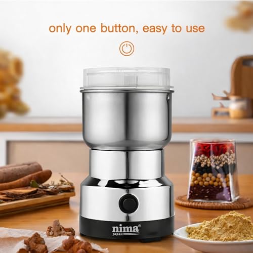 Image of Stainless Steel Multifunctional Grinder Smash Machine Coffee Beans Electric Grinder and Coffee Maker Household Electric Mixer Grinder