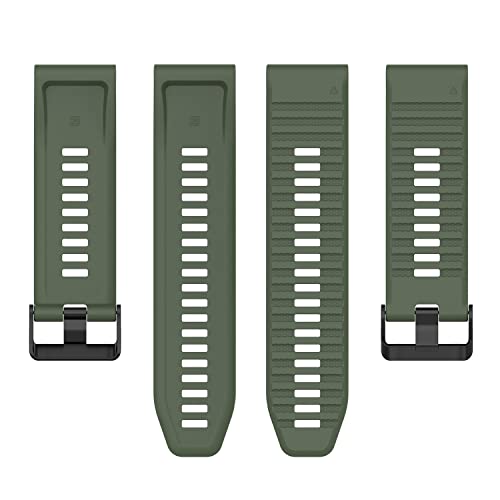 Bracelet de montre connectée Garmin Fenix Forerunner silicone 22 26 mm
