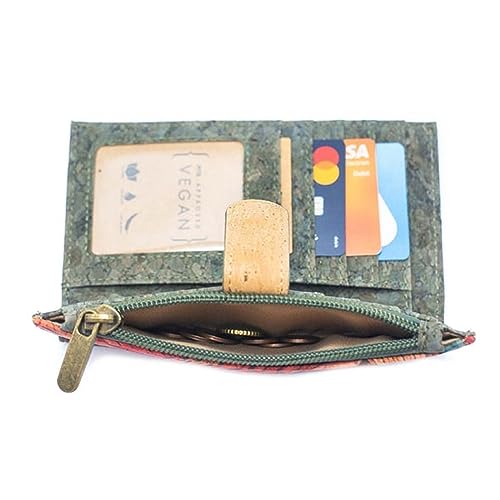 Cork wallet for women Bifold wallet Eco Friendly gift Vegan gift3
