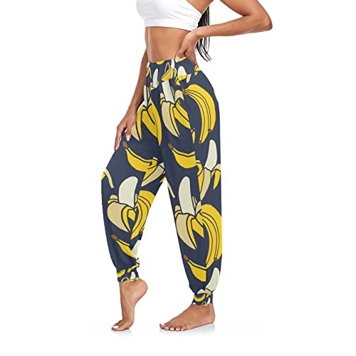 Aflyko Women Boho Trousers Comfy Sweatpants Yoga Urban Dance Pants S-2XL3