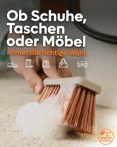 Collonil Clean & Care Classic Reinigungsschaum – Sanfte & effektive Pflege für Leder, Wildleder, Textil & Synthetik | Universal‑Cleaner | 200 ml – Made in Germany