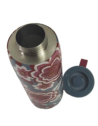 Garrafa Que Sede Amanda Floral Farm Estampada