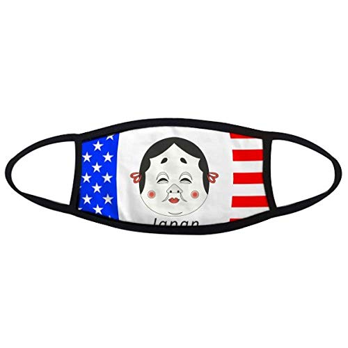 Masque de bouche traditionnel japonais original lavable pour look manga