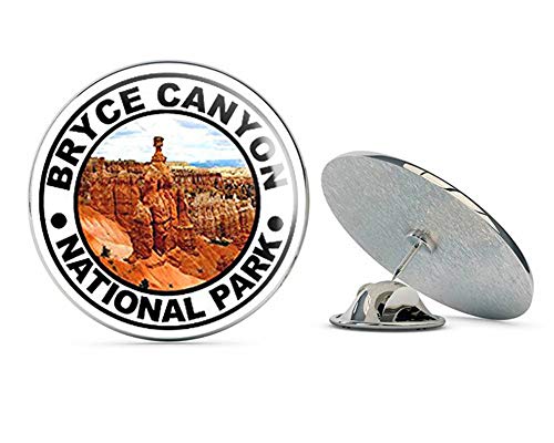 Round Bryce Canyon National Park (Hike Hiking Inspiration Point) Metal 0.75