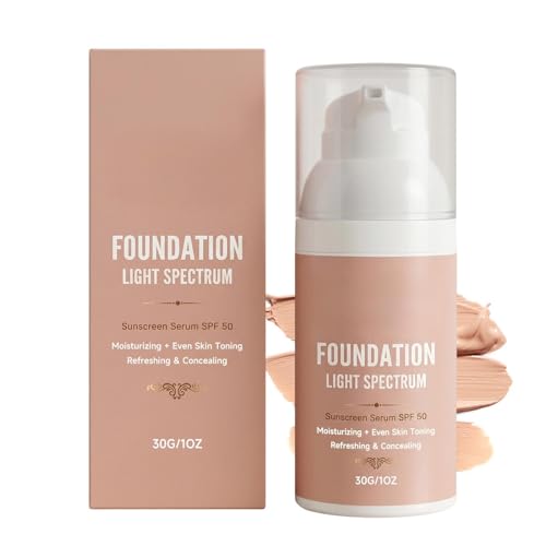 Maquillaje Base,30g Acabado Natural Y Fácil Difuminado | Base De Maquillaje Líquida Para Rostro Femenino | Para Trayectos Escenario Citas Nocturnas Playa Viajes Madre Esposa Familia Novia