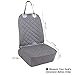 HONEST OUTFITTERS Dog Car Seat Covers, Pet Front Cover for Cars, Trucks, and Suv's - Waterproof & Nonslip Dog Seat Cover(Gray)