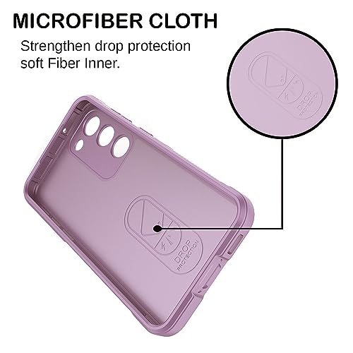 Image of Amazon Brand- Solimo Basic Case for Samsung Galaxy S23 5G (Silicone Purple)