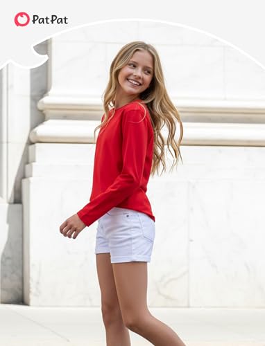 Girls Long Sleeve Cotton Tees $9.99 - Use Code XEP9L7XB - Image 3