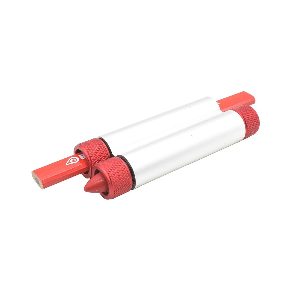 BIG HORN 19857 Aluminum Body Dual Marker Holder for Carpenter’s Pencil/Lumber Crayon — Amazon image 2