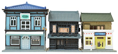 Tomytec 288626 Modélisme Street Shops : maquette de magasins de rue à l'échelle N
