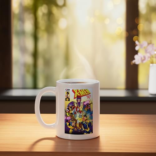 Taza de cerámica Marvel Studios X-Men 97 Magneto y equipo miniatura 3