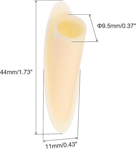 Miniatura 10 de MECCANIXITY Tapones de plástico para agujeros de bolsillo de 0.374 in, tapas de madera para agujeros inclinados para accesorios de herramientas de