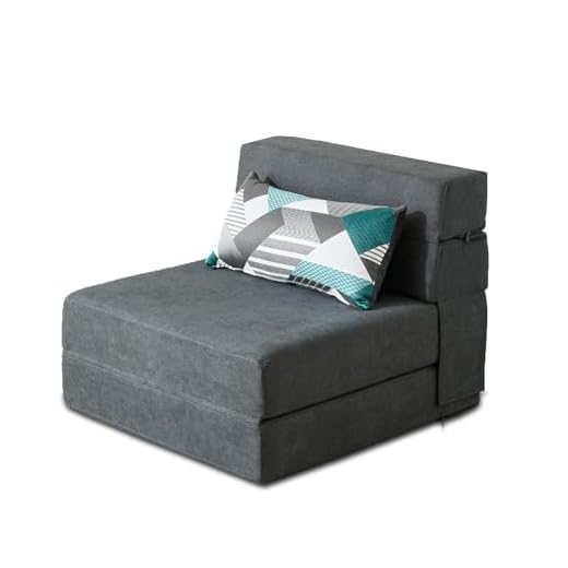 Nigoone Folding Sofa Bed with Pillow
