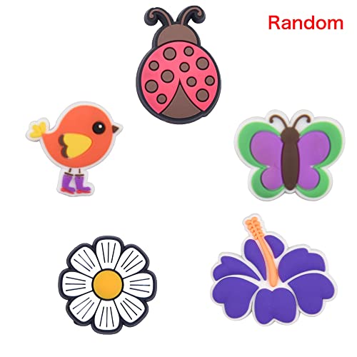 Xqnb Lot Of 25, 50, 100Pcs Random Different Shoes Decoration Shoe Charms For Girls Boys Kids Men Women Party Birthday Gifts #TOP6