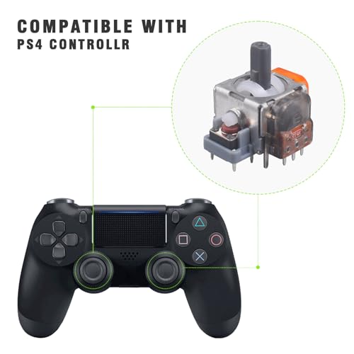Image of Qualitied TMR Electromagnetic Joystick Replacement for PS4 /Xbox /PS5 /Switch Pro-10 Packs (TMR)
