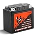 VEVOR Motorcycle Battery, 12 Volt 7Ah, LiFePO4 Lithium Pre-Charged Powersports Battery, Maintenance Free & High Performance, Compatible with ATV, Motorcycle, Jet Skis, Scooter, UTV, and More