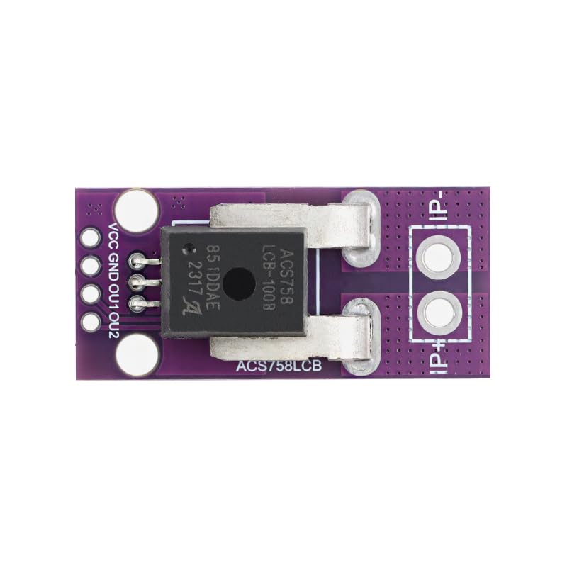 ACS758ECB-200B Hall Effect Current Sensor Module 200A DC/AC for Power Supply Monitoring image 5