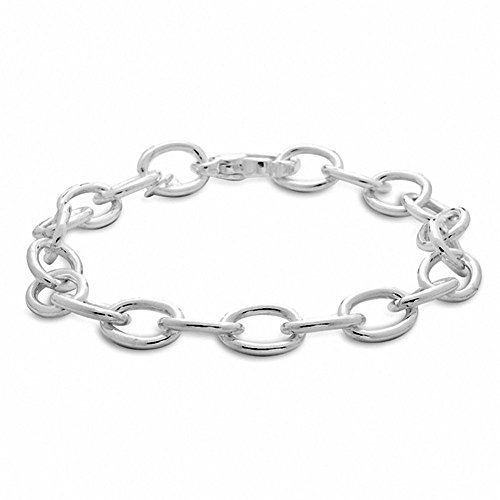 Amoro Italian Charm Bracelet in 925 Sterling Silver