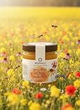 BeePfalz® Sommerhonig 250gr. [Mit feiner Edelkastaniennote] – 100% Naturhonig aus der Pfalz (Ohne...