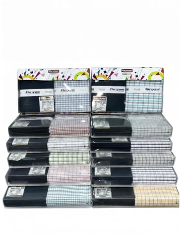 Image of Unstitched Plain Shirt and Trouser Fabric Combo Gift set - Cotton Blend Material - 2.25m Shirt Cloth - 1.20m Pant Cloth