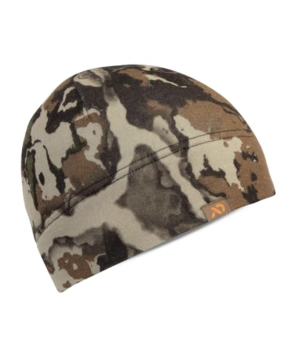 First Lite Furnace 350 Beanie - Warm Heavyweight Merino Wool Camo Hunting Hat - First Lite Fusion - One Size