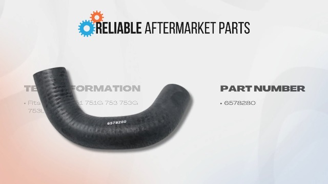 Amazon.com: 6578280 Skid Steer Loader Radiator Hose Fits Bobcat
