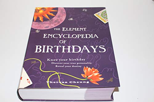 The Element Encyclopedia of Birthdays 1435101359 Book Cover