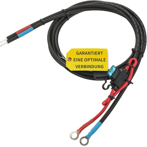 Avoltik Batteriekabel 6mm2 mit 15A Sicherung