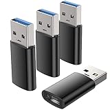 【Qualitätsdesign】 Der USB Adapter erfordert keine zusätzlichen Treiber/Software zur Verwendung. Hergestellt aus hochwertigem Aluminiumgehäuse, hat es ein erstklassiges Aussehen, hervorragende Leistung und lange Lebensdauer. Es ist weitgehend vor Verschleiß und Rost geschützt. Der vernickelte Stecker ist sehr stark und verbiegt oder bricht nicht leicht, so dass Sie immer eine stabile Verbindung haben.