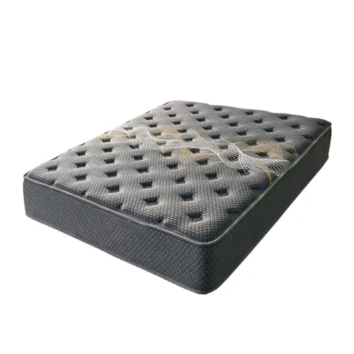 ZzzBlue.com Colchón Muelles Enscados 110 x 180 CM Black Imperial MOISURY - Colchon Muelles Enscados y Visco - Grosor 30 CM - Firmeza Alta – Independencia de Lechos – Transpirable y Termorregulador